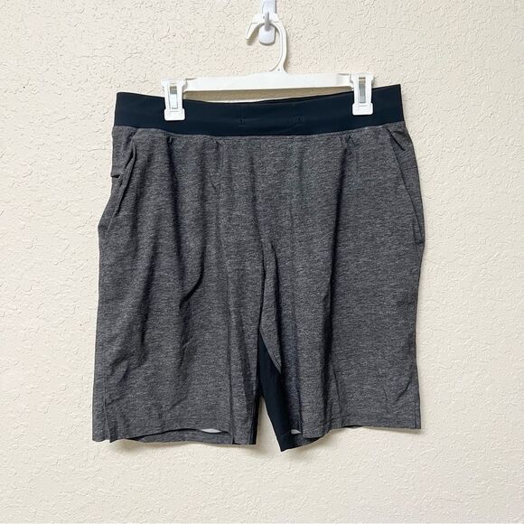 Lululemon Mens Shorts T.H.E. Short 9" Linerless Gray Heather Size L Gym - Picture 1 of 8